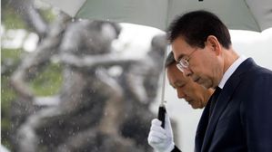 [영상] 역대 최초 3선 성공 박원순 서울시장 첫 행보로 현충원 참배