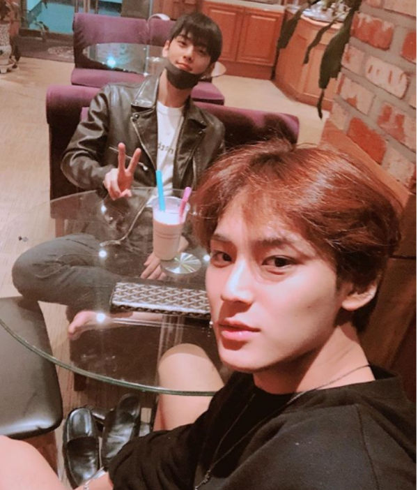 Cha Eun-woo and MINGYU