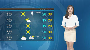[날씨] 흐린 하늘 속 주말…서울 27도 '낮 더위 기승'