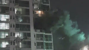 서울 영등포 고층 아파트서 불…40대 여성 투신 사망