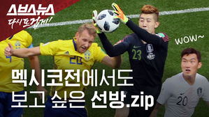 멕시코전에서도 보고싶은 대한민국 골키퍼 조현우 선수 선방 모음.zip