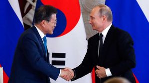 문 대통령 "한러, 최적 파트너", 푸틴 "생산적 회담 확신"