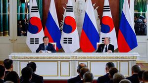한러 공동성명…"한반도·동북아 항구적 평화 노력"