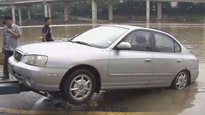 "침수 사고 차량 9천여 대 분석…약 30%는 주행 중 발생"