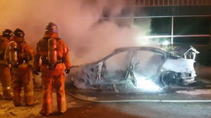 고속도로 주행 중 'BMW 520d' 또 화재…올해만 3번째