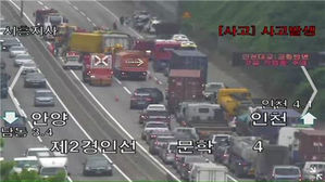 제2경인고속도로서 차량 5대 추돌…3명 부상