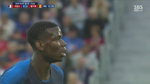 [영상][프랑스:벨기에] 포그바, 가벼운 몸놀림에 유튜브 스폐셜급 스루 패스!