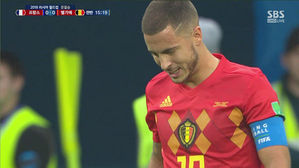 [영상][프랑스:벨기에] 초반 아자르의 위협적인 슈팅!&hellip;아쉽게 왼발