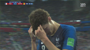 [영상][프랑스:벨기에] 파바르, 뒷 공간 파고들어 슈팅!…막아내는 쿠르투와