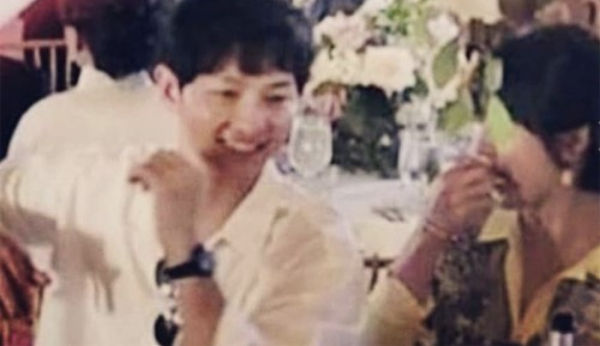 Song Joong Ki and Song Hye Kyo