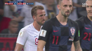 [영상][크로아티아:잉글랜드] 깃발은 올라 갔지만&hellip;완벽한 찬스에 못 넣는 케인