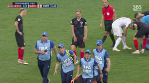 [영상][크로아티아:잉글랜드] '3연속 연장전' 크로아티아&hellip;스트리니치, 결국 부상 교체 아웃