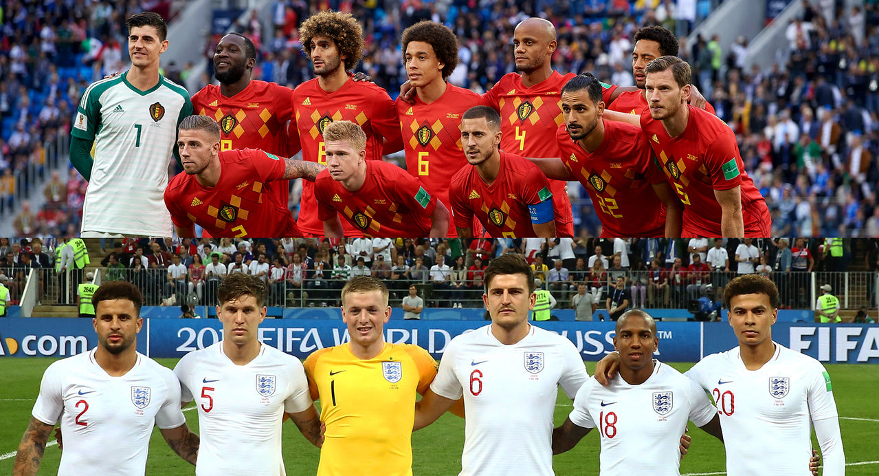 벨기에 - 잉글랜드 월드컵 3-4위전