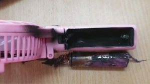 휴대용 선풍이 발열 사고