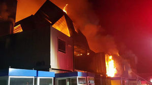 평창올림픽 때 쓴 컨테이너 450개 불타 6억 7천500만 원 피해