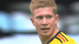 [영상][벨기에:잉글랜드] 아자르-루카쿠-데브라위너 '삼각편대'…아쉬운 마무리