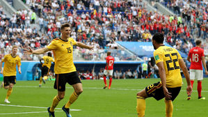 [하이라이트 영상][벨기에:잉글랜드] '뫼니에 선제골!' 벨기에 1대0 앞선채로 전반 종료