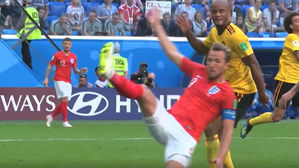 [영상][벨기에:잉글랜드] 케인, 살짝 모자랐던 한 발&hellip;득점왕 위해 '고군분투'