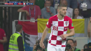 [영상][프랑스:크로아티아] 레비치, 강력한 왼발 슈팅!&hellip;요리스 '슈퍼 세이브'