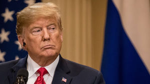 트럼프, '푸틴 앞 저자세' 역풍 일자 "미래 위한 것" 해명