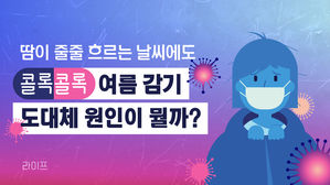[라이프] 땀이 줄줄 흐르는 날씨에도 '콜록콜록'…여름 감기, 도대체 원인이 뭘까?