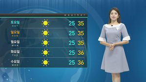 [날씨] 폭염 계속 '더윗병 조심'…대구 한낮 38도 육박