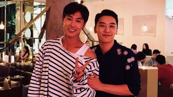SEUNGRI Unexpectedly Bumps Into TVXQ! U-KNOW Yunho
