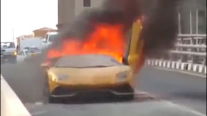 '5억 원 람보르기니'도 주행 중 화재…불안감 증폭