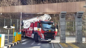 대구서 긴급출동 소방차 아파트 차단기 그냥 통과한다