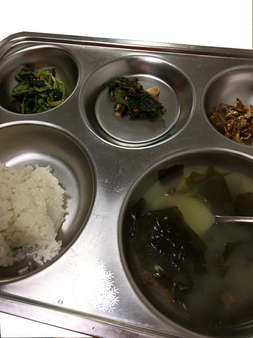 소방서 저녁 식사 사진 보니