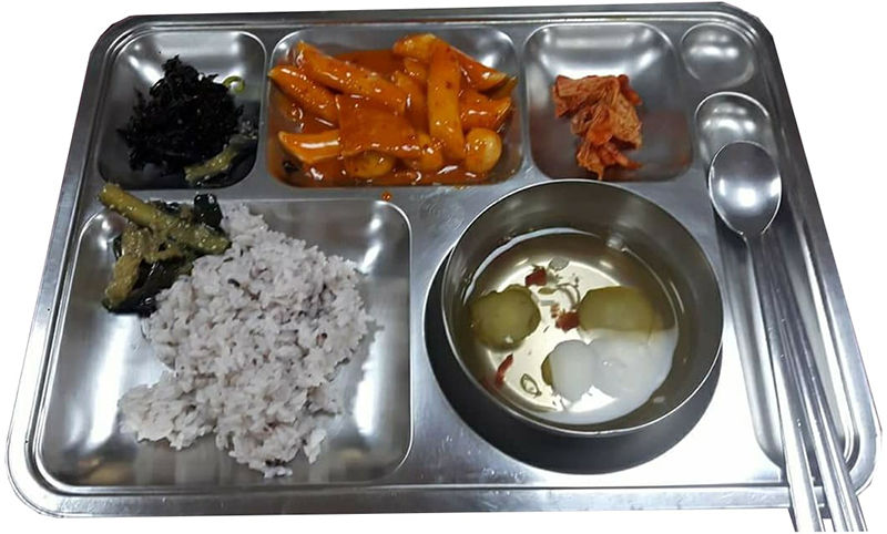 소방서 저녁 식사 사진 보니