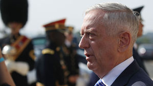 브라질 방문 美 국방 매티스 "호텔 밖에서 총소리 들려…당황"