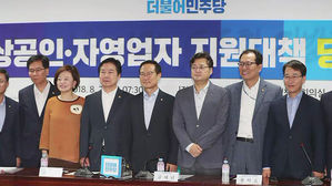 당정, 소상공인 등 지원대책