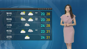 [날씨] '최고 200mm↑' 전국 돌풍 동반 비…더위는 '주춤'