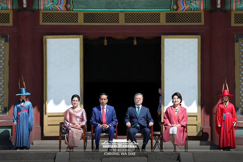 창덕궁 환영식
