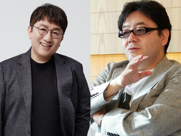 Bang Shi-hyuk, Akimoto Yasushi (Yonhap)