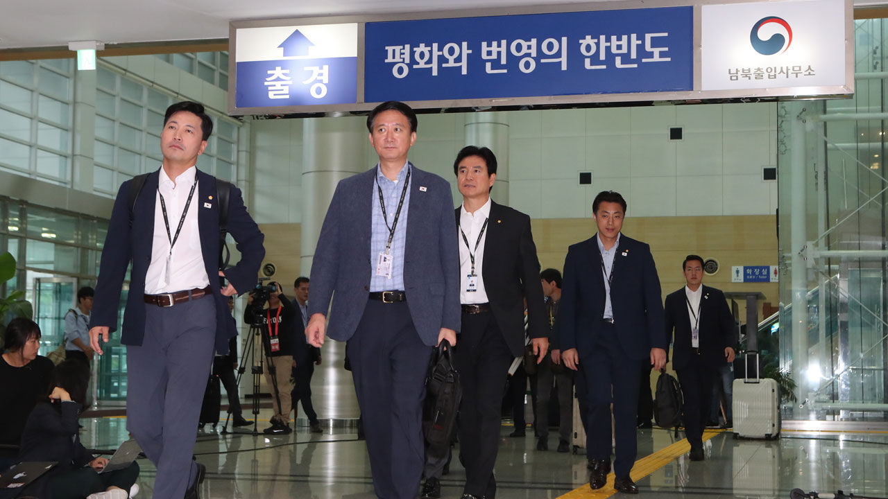 남북정상회담 남측 선발대 평양 출발 (사진=연합뉴스)