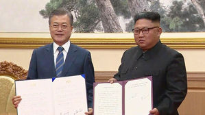 북한, 김정은 서울 답방·한반도 비핵화 확약 평양선언 전문보도