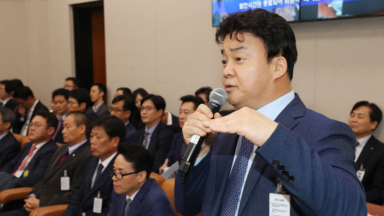 백종원 국정감사 (사진=연합뉴스)
