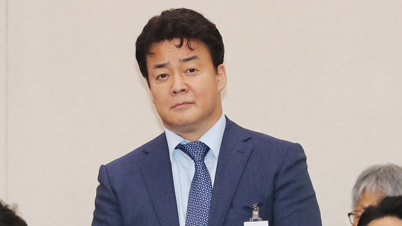 백종원 국정감사 (사진=연합뉴스)