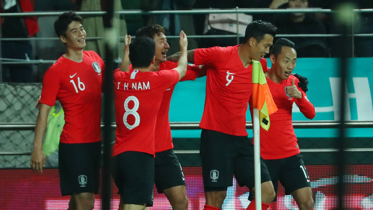 축구대표팀 우루과이전 (사진=연합뉴스)