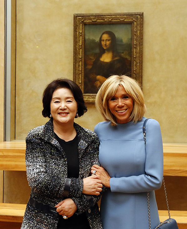 김정숙 여사 샤넬 재킷(사진=연합뉴스)