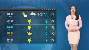 [날씨] 전국 대부분 미세먼지 '보통'…서울 낮 18도 '쌀쌀'