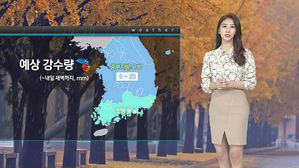 [날씨] 초겨울 추위 재촉하는 빗방울…해안가 강풍 주의