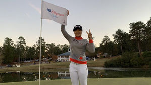 이정은, LPGA 퀄리파잉 수석 통과…"미국 진출은 가족과 상의"