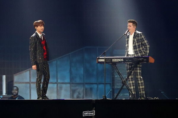 JUNGKOOK and Charlie Puth