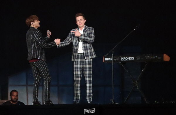 JUNGKOOK and Charlie Puth