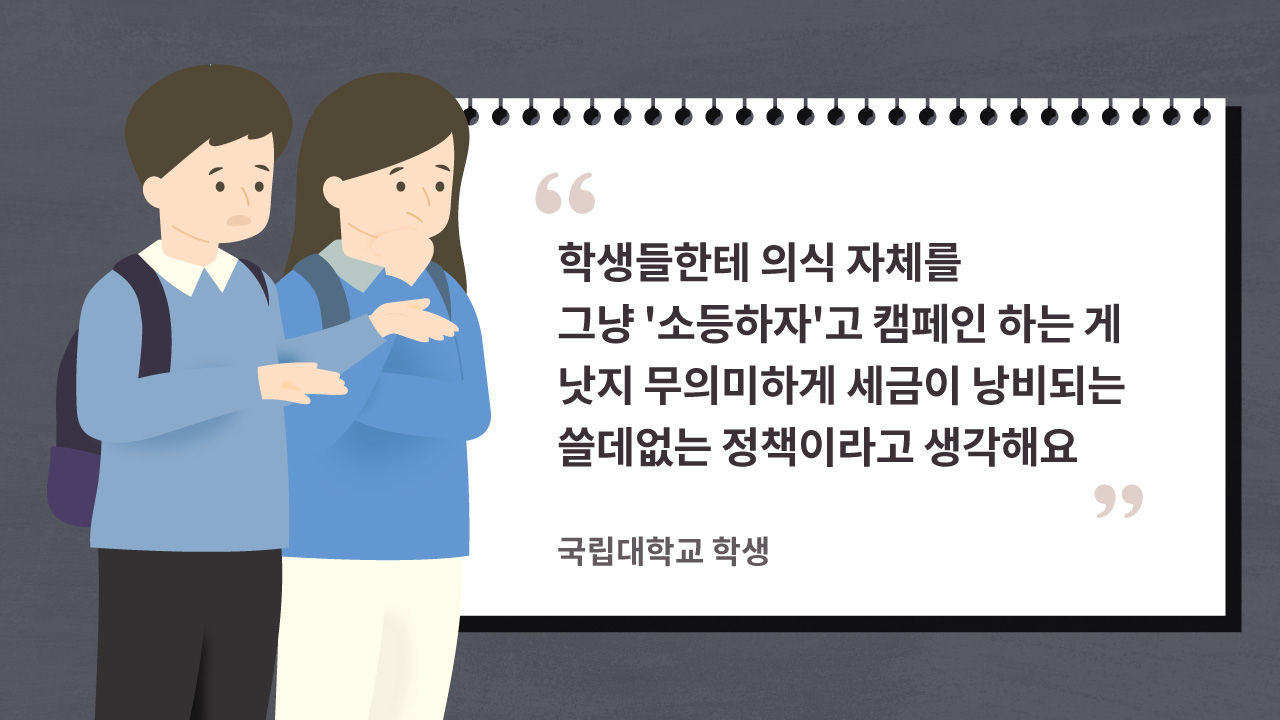 [리포트+] '세금 낭비 같아요