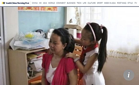 뇌출혈로 쓰러진 어머니 4년 동안 성심껏 보살핀 10살 아이