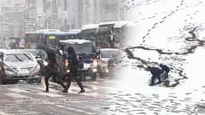 '첫눈이다' 겨울왕국으로 변한 서울…37년 만에 최대